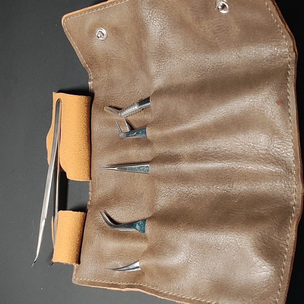 Eyelash extensions tools w case